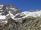 IMG 0739 Pano6  Refuge du Glacier Blanc, Glacier Blanc, Ecrins, France, Ailefroide, Reserve Naturelle du torrent de saint pierre,